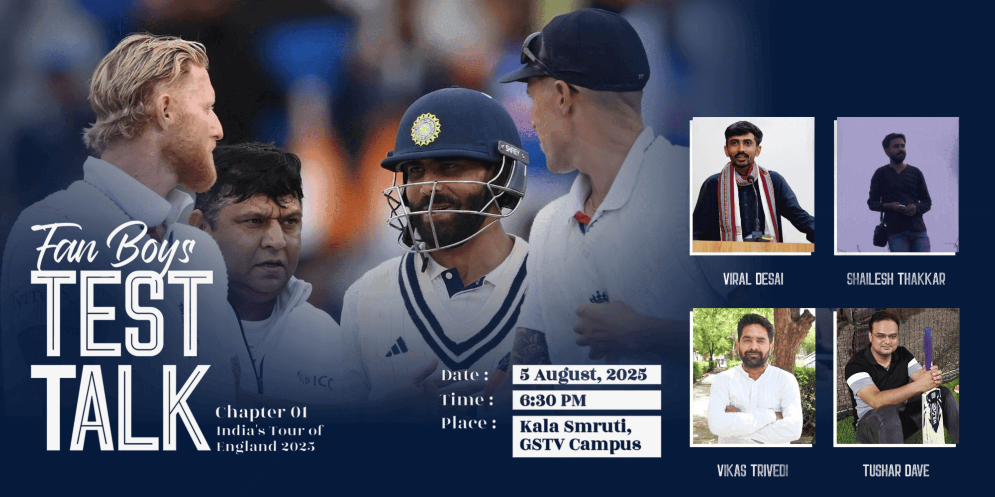 Fan Boy's Test Talk – Chapter 01: India’s Tour of England 2025