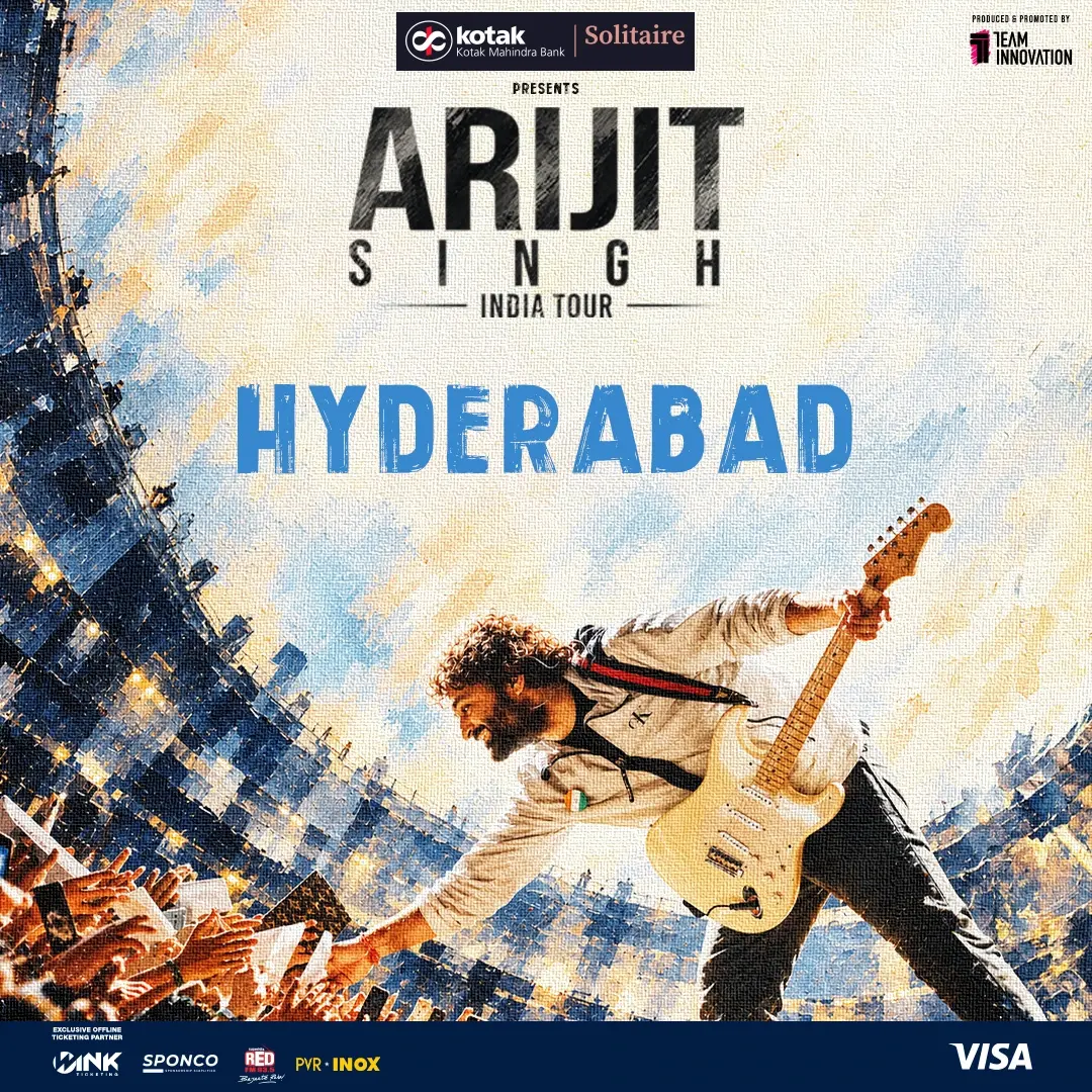 Arijit Singh India Tour 2027 | Hyderabad | Gachibowli