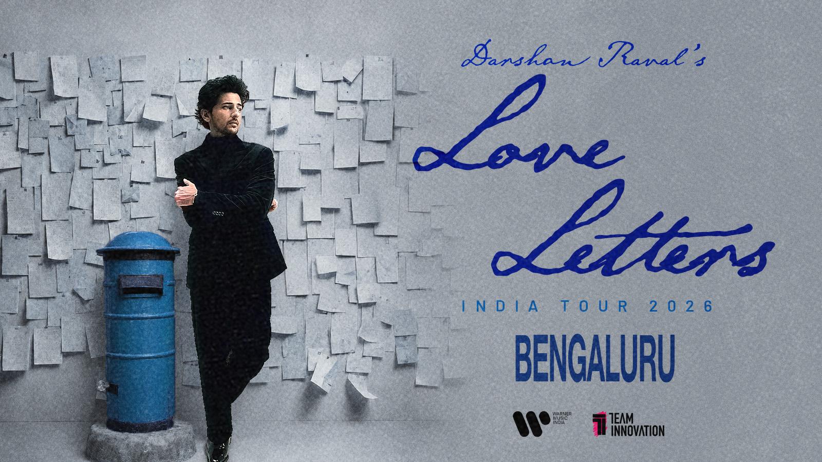 Darshan Raval Love Letters India Tour | Bengaluru | Bhartiya Mall of Bengaluru