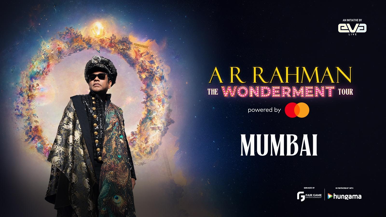 A R Rahman | Wonderment Tour Live in Concert |