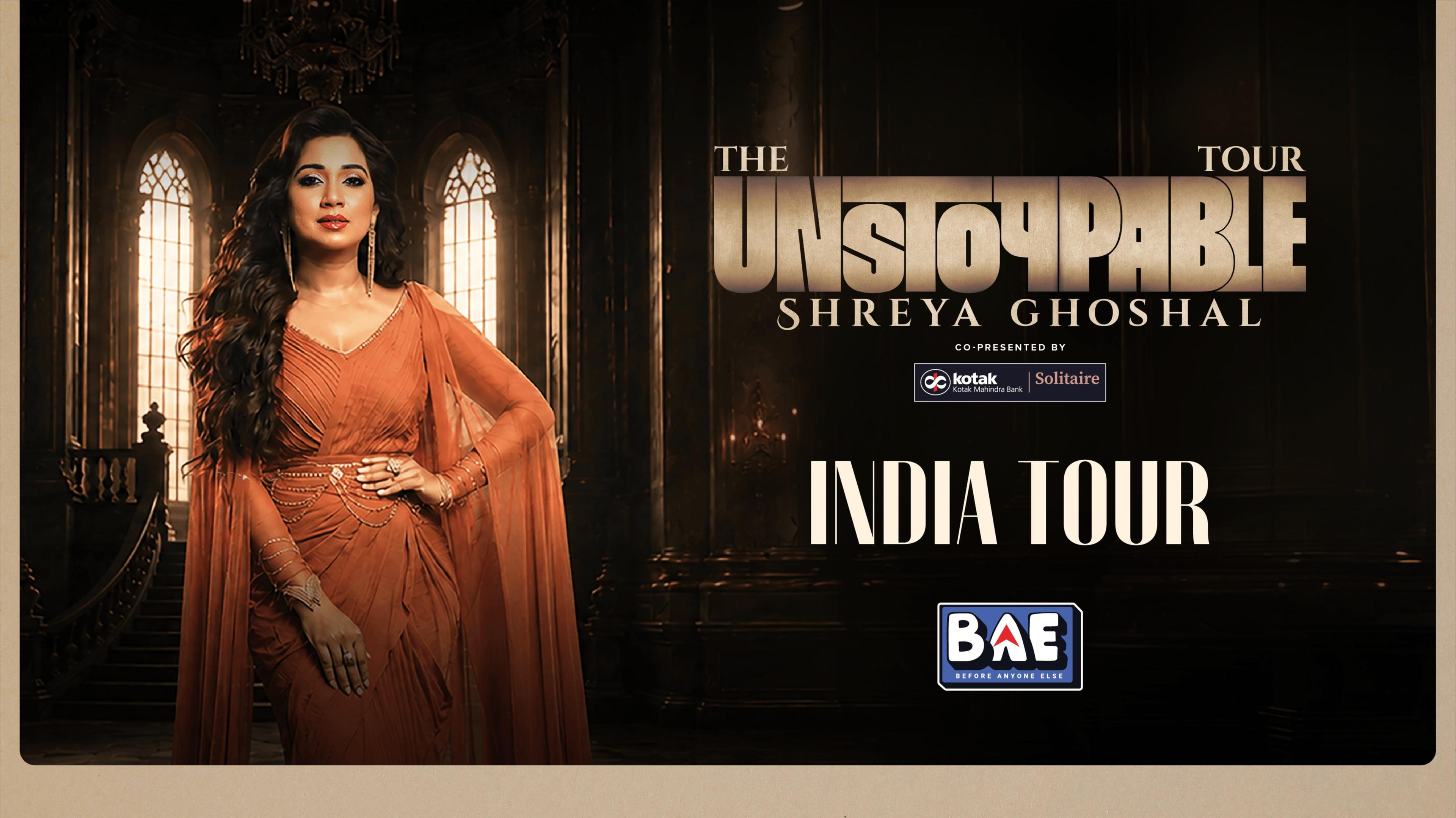 Shreya Ghoshal The Unstoppable India Tour | Bengaluru | District Arena Terraform