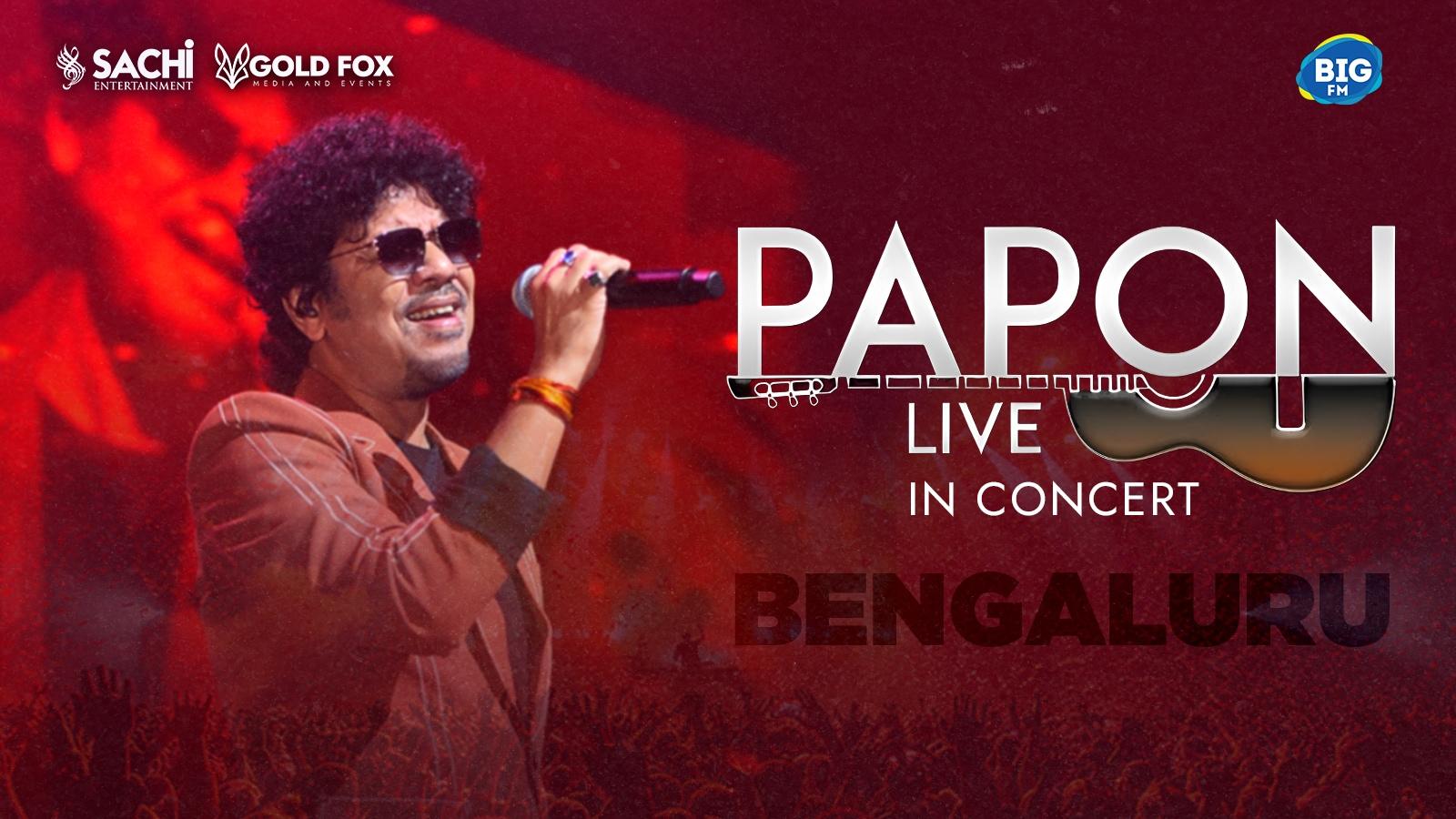 Papon Live in Concert | Bengaluru | District Arena Terraform