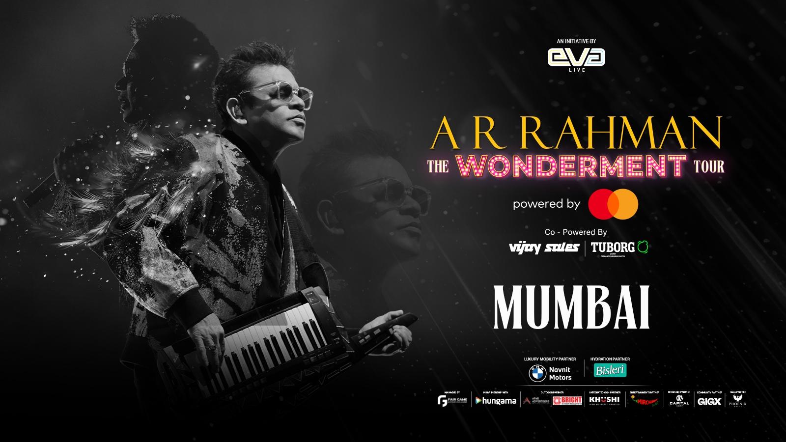 A.R. Rahman The Wonderment Tour | Mumbai | Jio World Garden