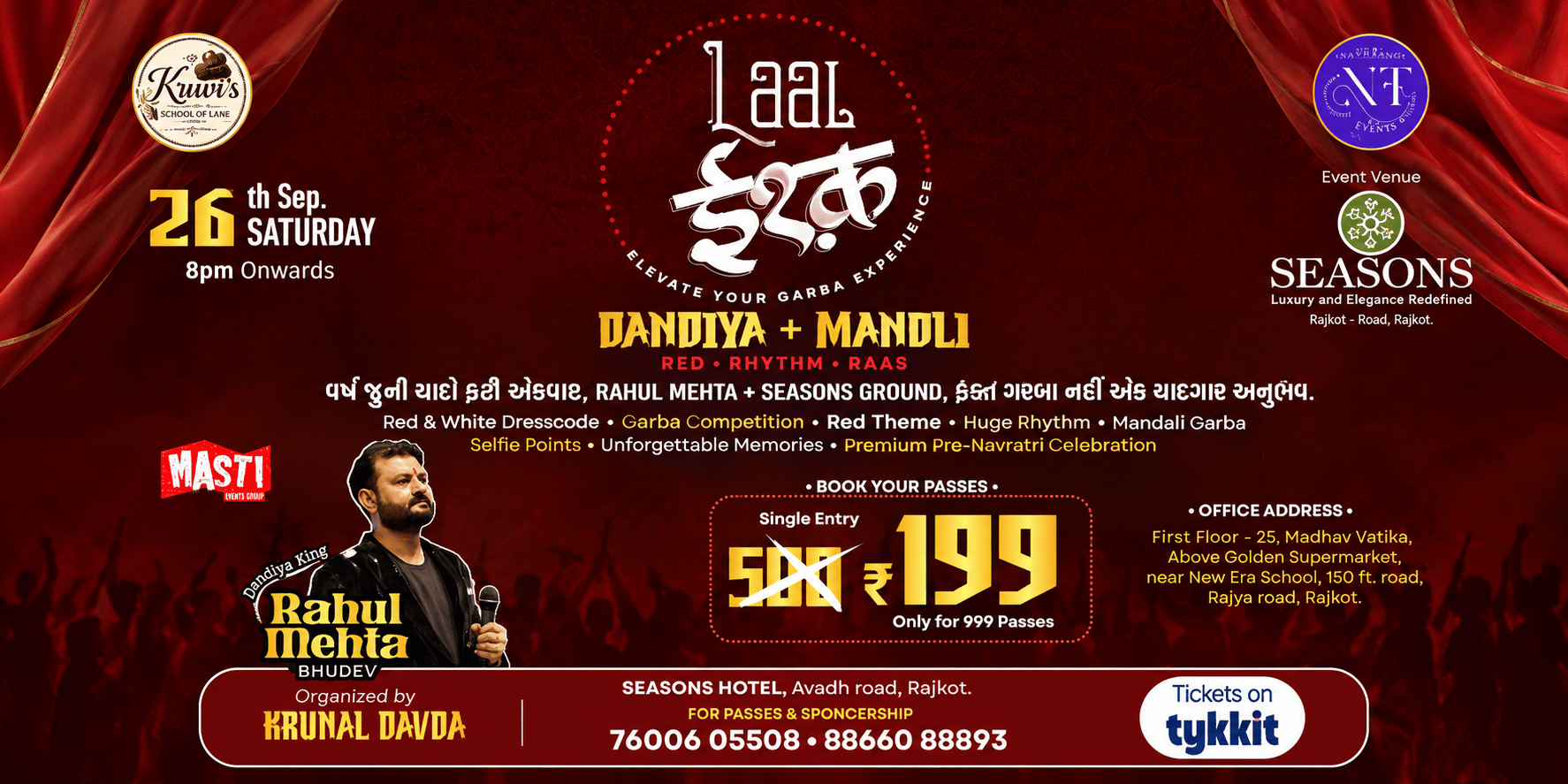 LAAL Rang - Elevate Your Garba Experience